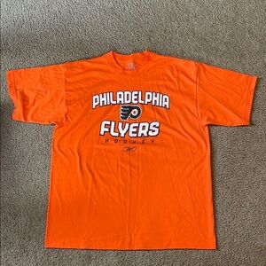 NWOT Reebok Philadelphia Flyers Orange Tee